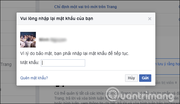How to cancel Facebook Fanpage Admin Picture 8