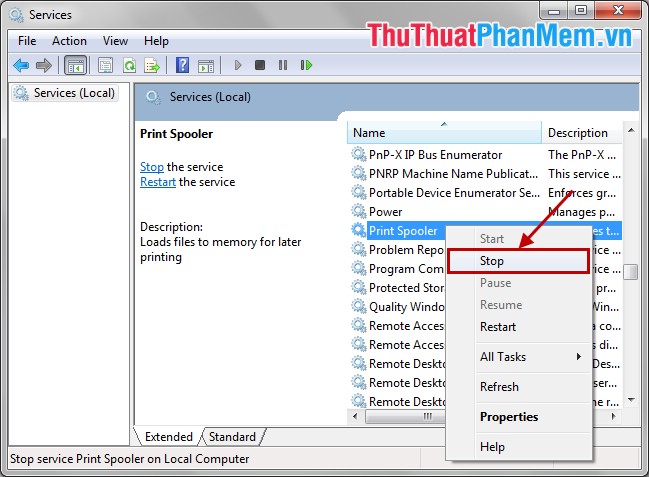 How to cancel the print job immediately Picture 4