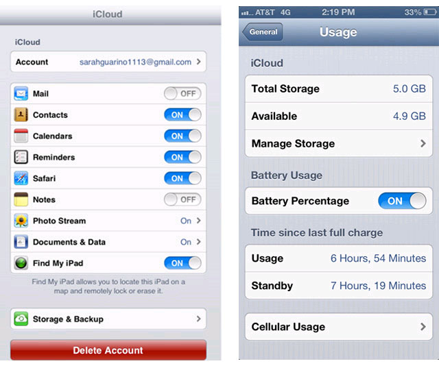 How to cancel unnecessary backups on iCloud Picture 2