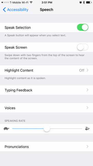 How to 'catch' the iPhone to read for you? Picture 5