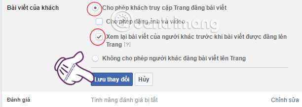 How to censor, block comments, unblock comments on Facebook Fanpage Picture 5
