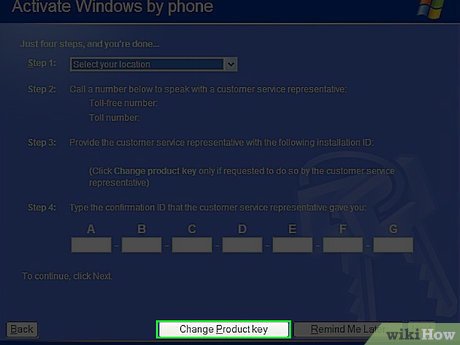 How to Change a Windows XP Product Key Picture 9
