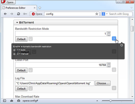 How to change advanced settings hidden in the browser Picture 10