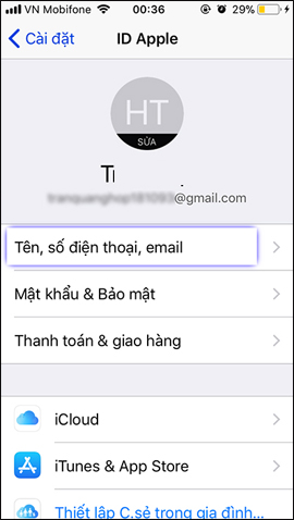 How to change Apple ID from 3rd party email to Apple email Picture 2