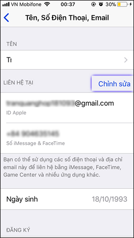 How to change Apple ID from 3rd party email to Apple email Picture 3