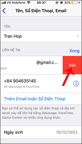 How to change Apple ID from 3rd party email to Apple email Picture 5