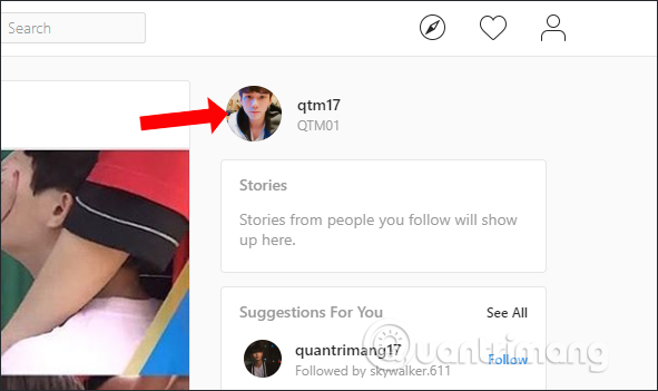 How to change avatar Instagram on your computer Picture 2