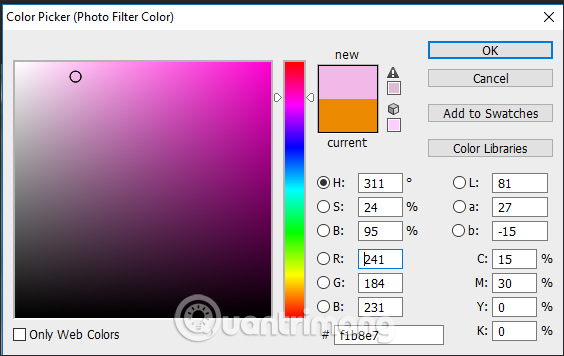 How to change colors for photos in Photoshop Picture 3