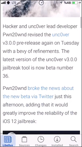 How to change Cydia iPhone home page interface Picture 19