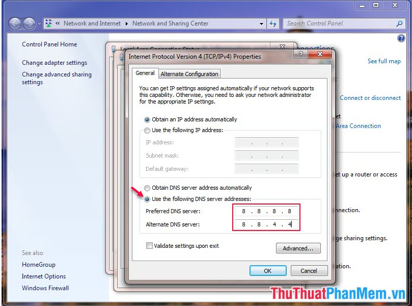 How to change DNS to access Facebook is not blocked Picture 11