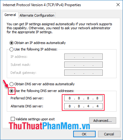 How to change DNS to access Facebook is not blocked Picture 6