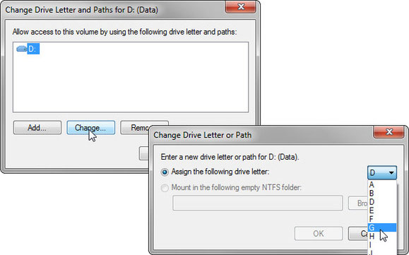 How to change drive letters Picture 2