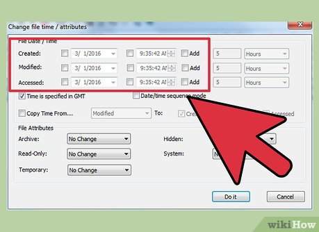 Picture 5 of How to Change File Dates