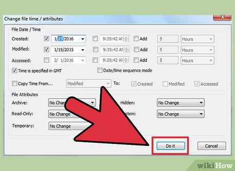 Picture 6 of How to Change File Dates