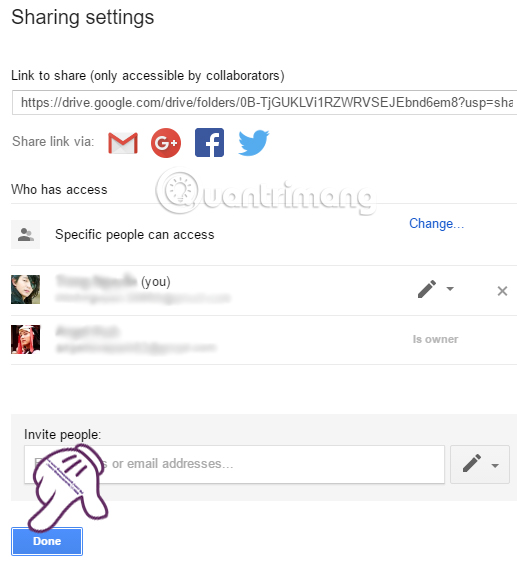 How to change folder ownership in Google Drive Picture 7