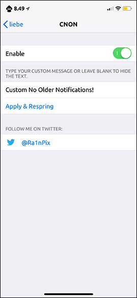 How to change from There is no older notification on the Notification Center iPhone Picture 2