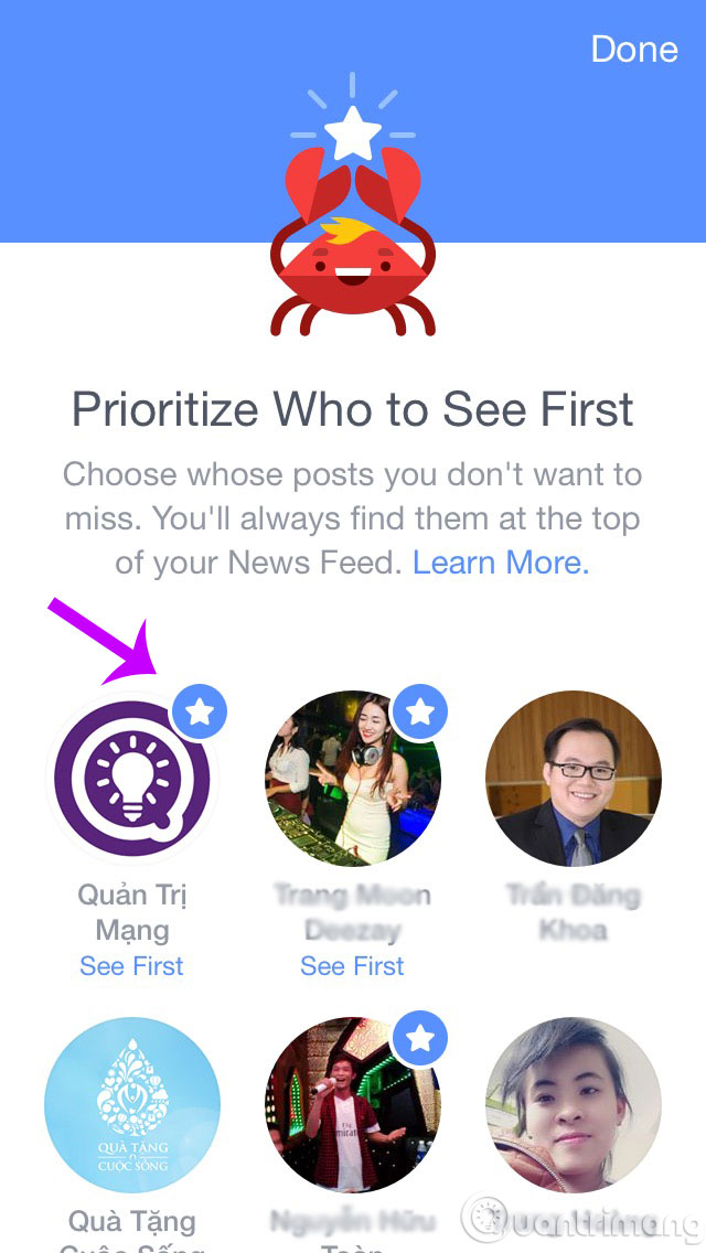 How to change information on my News Feed on iOS? Picture 5