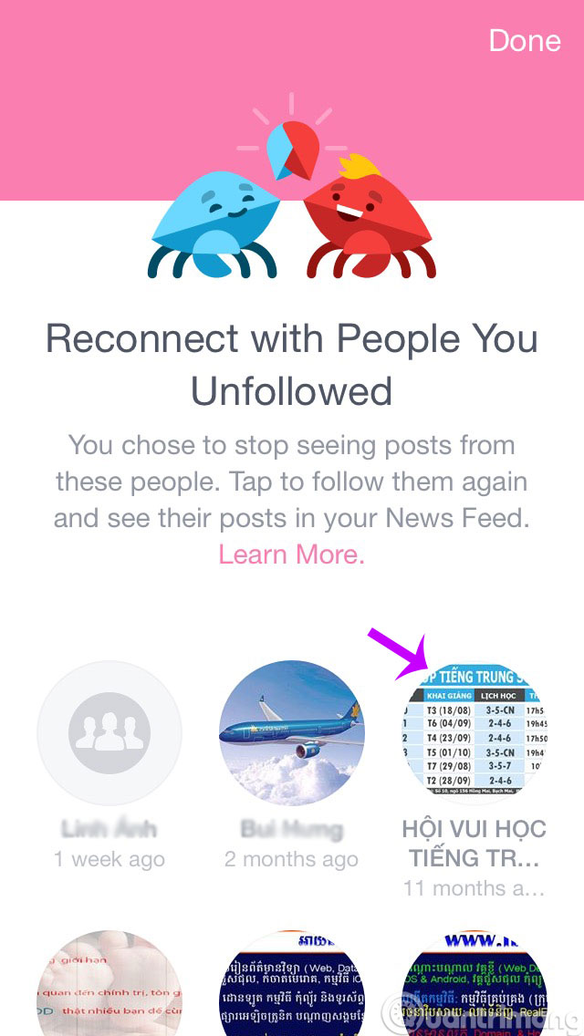 How to change information on my News Feed on iOS? Picture 7
