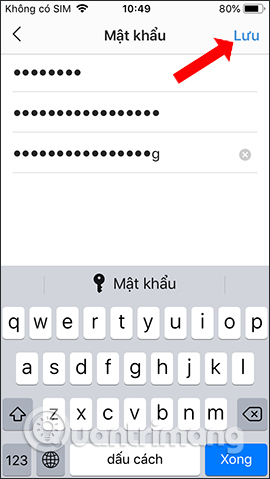 How to change Instagram password on phone Picture 8