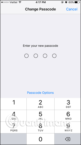 How to change iPhone password to 4 numbers Picture 7