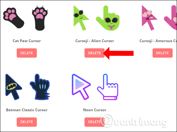 How to change mouse cursor on Google Chrome