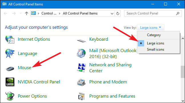 How to change mouse settings in Windows Picture 2