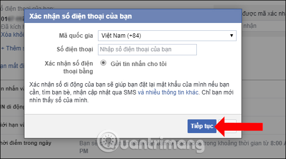 How to change phone numbers on Facebook Picture 4