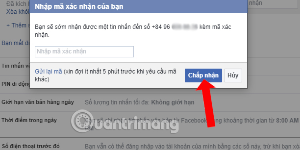 How to change phone numbers on Facebook Picture 5