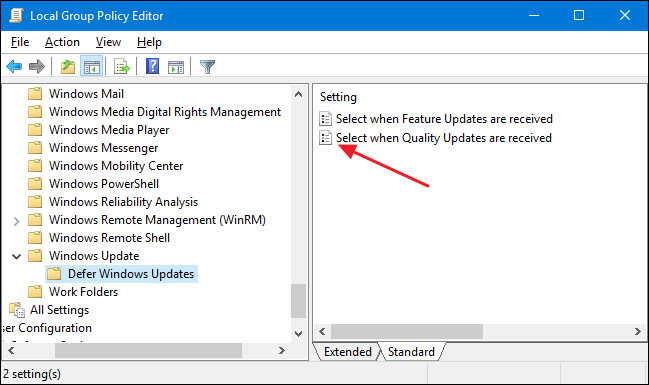 How to change, prolong the delay of updating on Windows 10? Picture 6