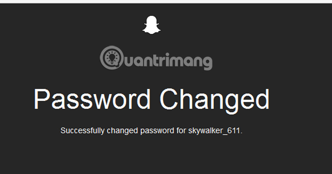 How to change Snapchat password on phone and computer Picture 9