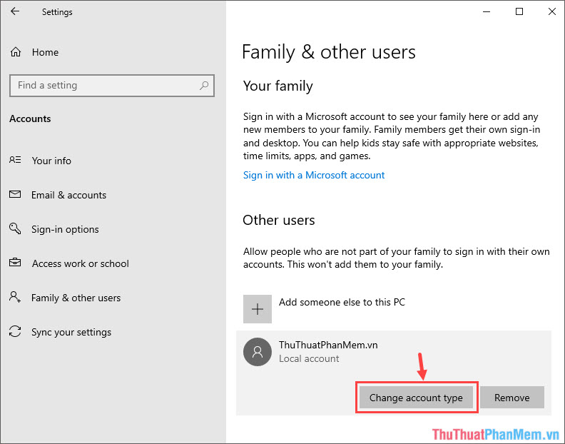 How to change the account name, account name in Windows 10 Picture 8