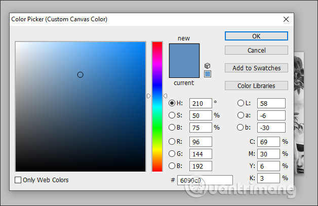 How to change the background color in Photoshop Picture 17