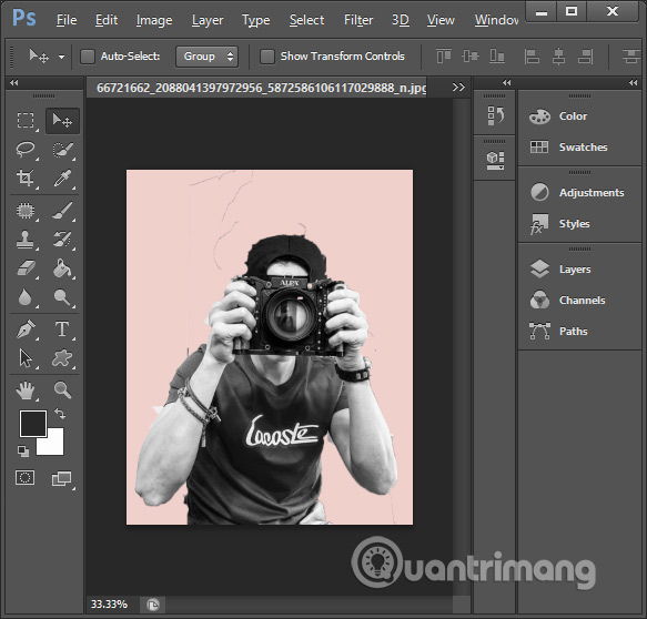 How to change the background color in Photoshop Picture 25