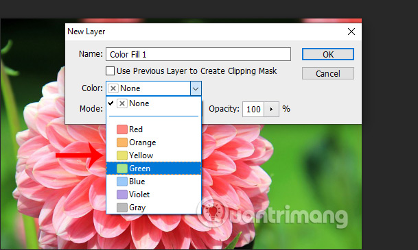 How to change the background color in Photoshop Picture 8