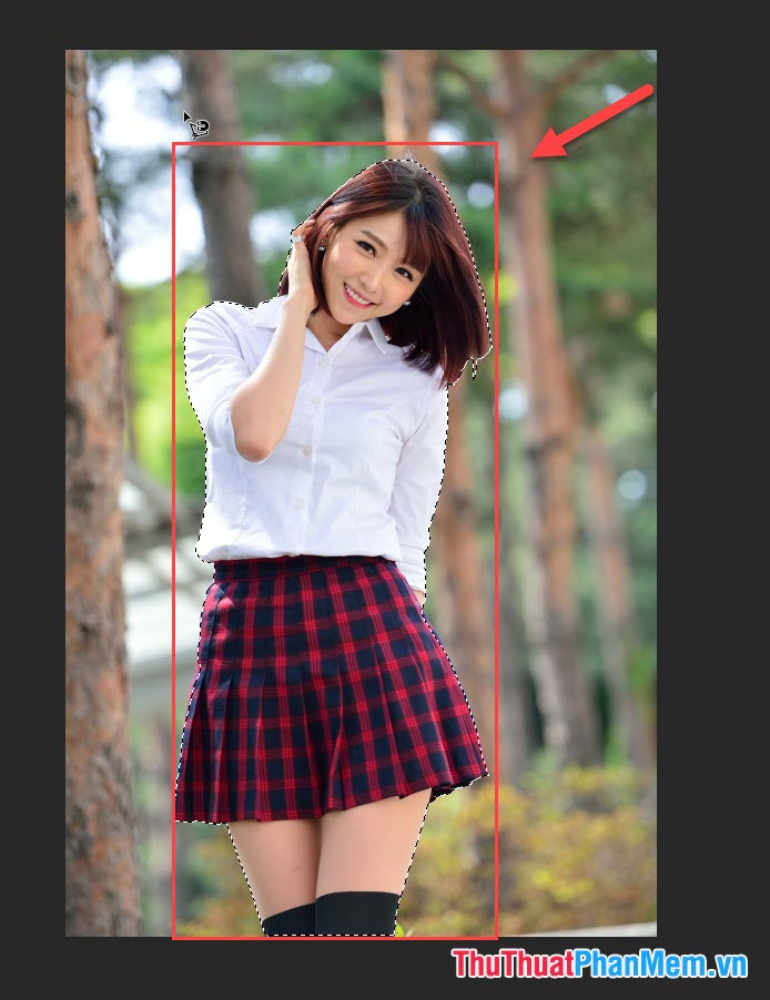 How to change the background (photo background) in Photoshop Picture 4