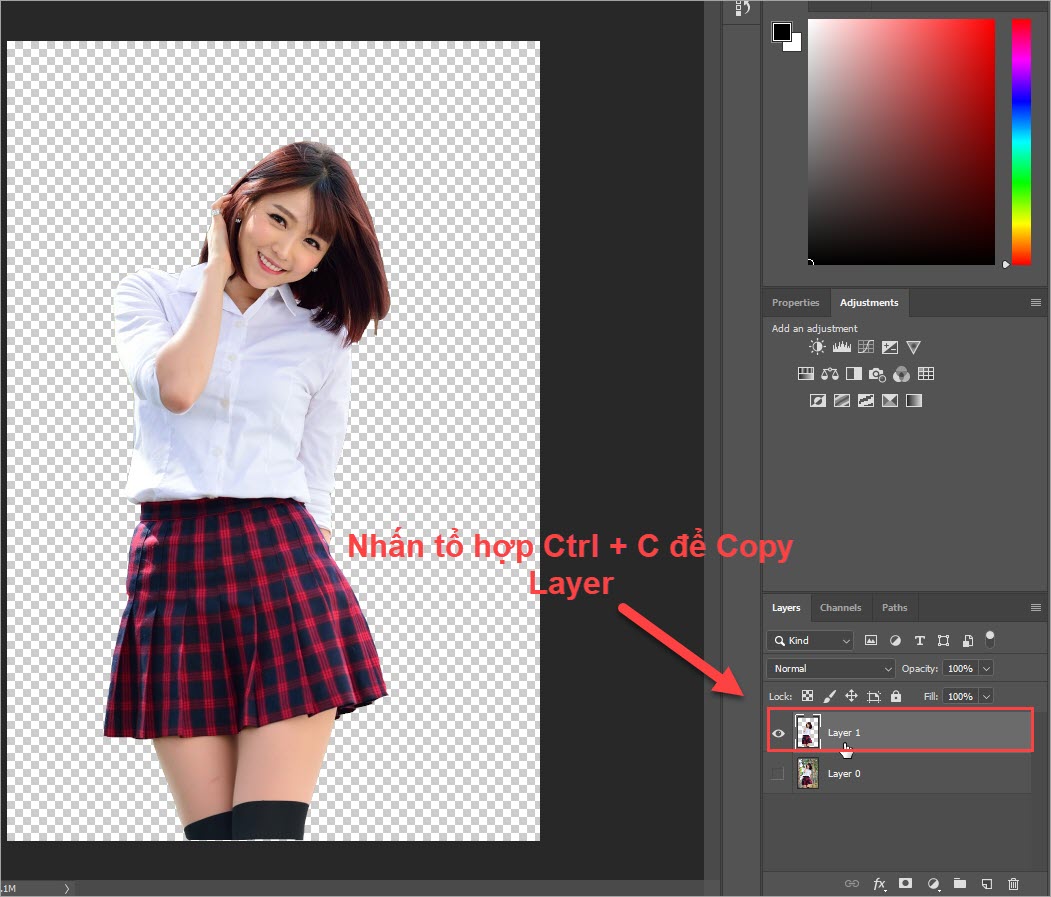 How to change the background (photo background) in Photoshop Picture 6