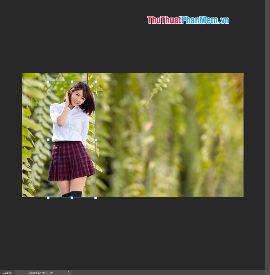 How to change the background (photo background) in Photoshop Picture 9