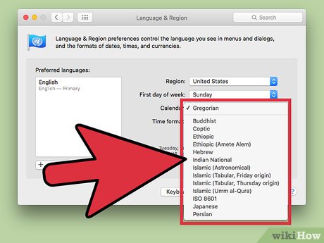 How to Change the Calendar Region on a Mac Picture 5