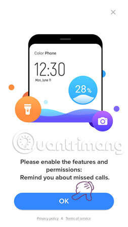 How to change the call interface on Android Picture 12