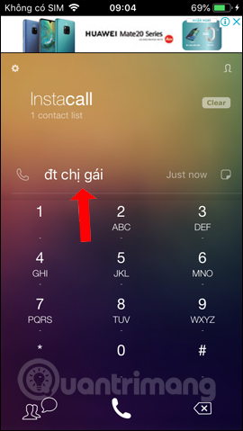 How to change the call management interface on iPhone Picture 10