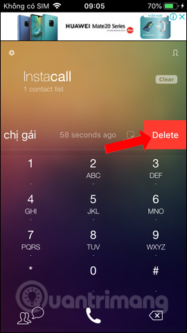 How to change the call management interface on iPhone Picture 13