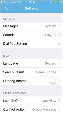 How to change the call management interface on iPhone Picture 16