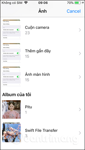 How to change the call management interface on iPhone Picture 17
