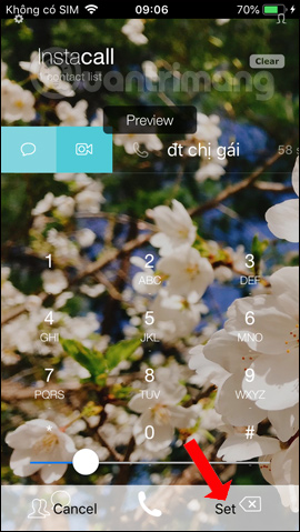 How to change the call management interface on iPhone Picture 18