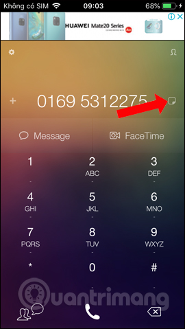 How to change the call management interface on iPhone Picture 8