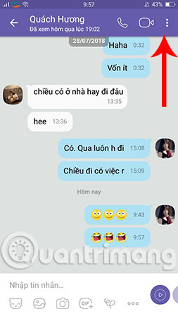 How to change the conversation background on Viber Picture 1