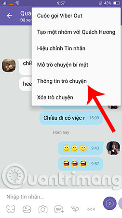 How to change the conversation background on Viber Picture 2