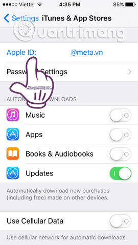 How to change the Country of the App Store account area on iPhone Picture 3