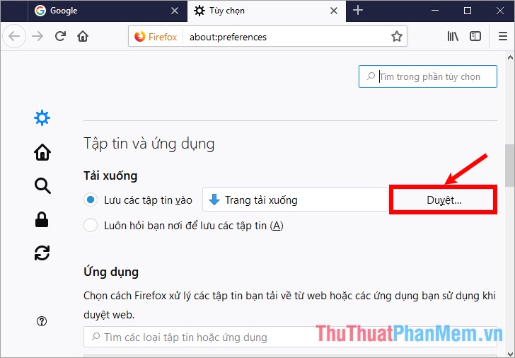 How to change the default download folder in Chrome, Coc Coc, Edge, Firefox Picture 18
