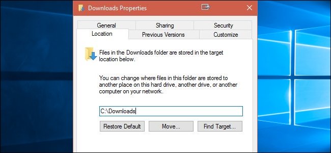 How to change the default Download path on Windows? Picture 1